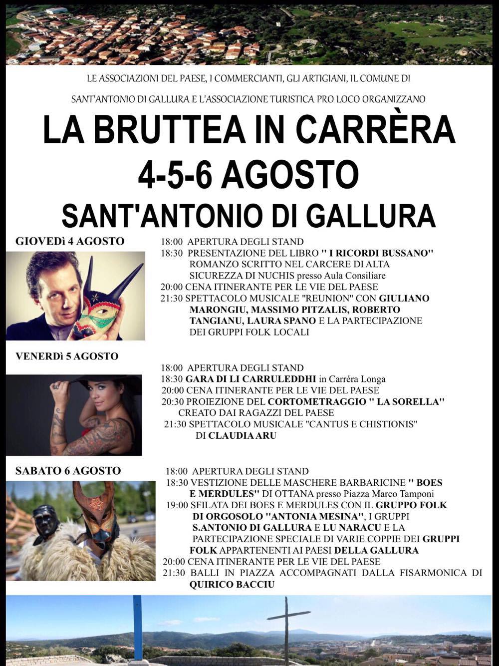 La Bruttea in carrera sant'antonio di gallura