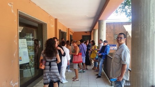 La festa di inaugurazione con ospiti e familiari nella nuova sede di fronte al Centro di Salute Mentale