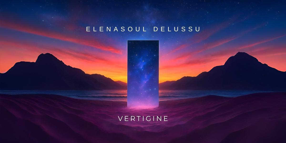 Copertina del singolo Vertigine di Elena Delussu