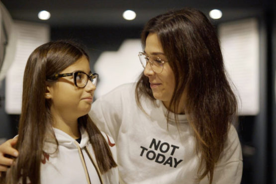 Emma Metrangolo oe la sua insegnante Laura PIrrigheddu