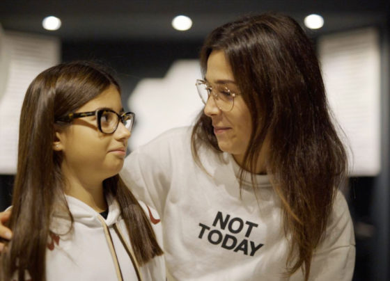 Emma Metrangolo oe la sua insegnante Laura PIrrigheddu