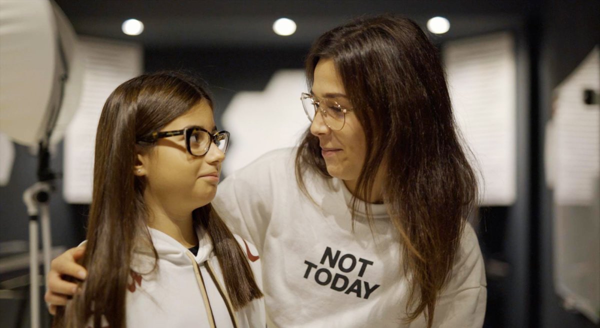 Emma Metrangolo oe la sua insegnante Laura PIrrigheddu