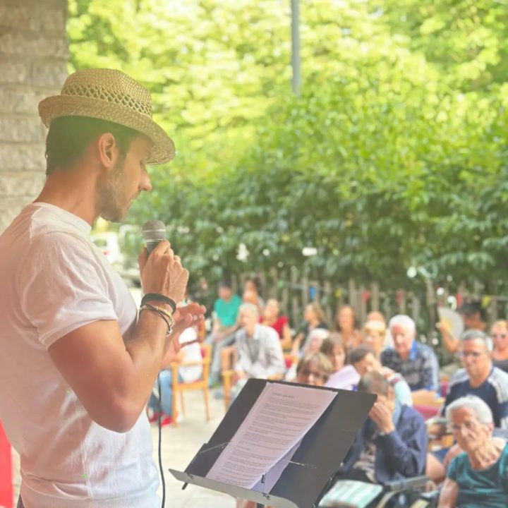 Serata letteraria a Villa Fonti